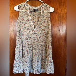 Sun dress pastel flowers